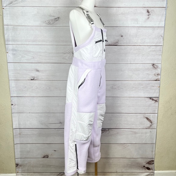 FP Movement Hit the Slopes Overalls Snow Bibs Purple White Sz M - Picture 10 of 15